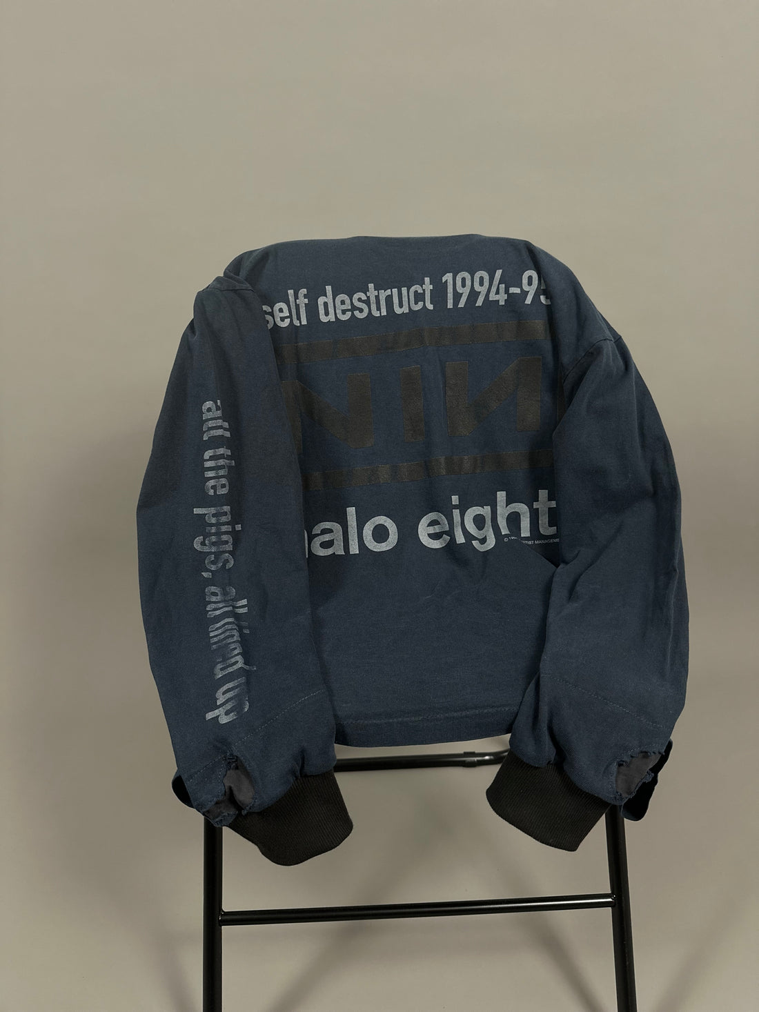Vintage 1994 Nine Inch Nails Halo Eight Downward Spiral Longsleeve