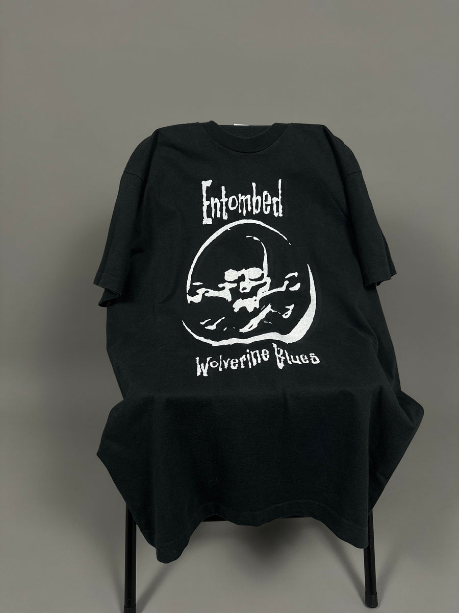 Vintage 1992 Entombed Wolverine Blues T-Shirt