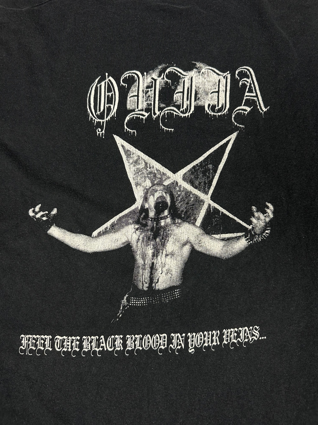 Ouija 1997 Riding Into The Funeral Paths Vintage T-Shirt