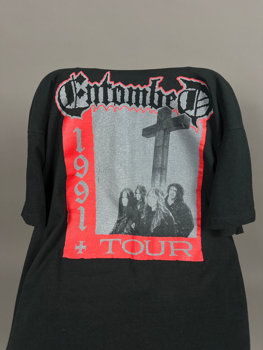 Vintage 1991 Entombed US Tour T-Shirt