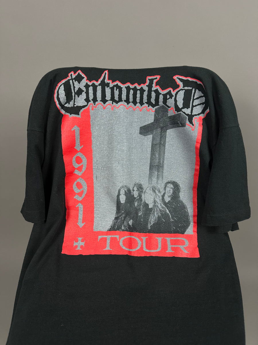 Vintage 1991 Entombed US Tour T-Shirt