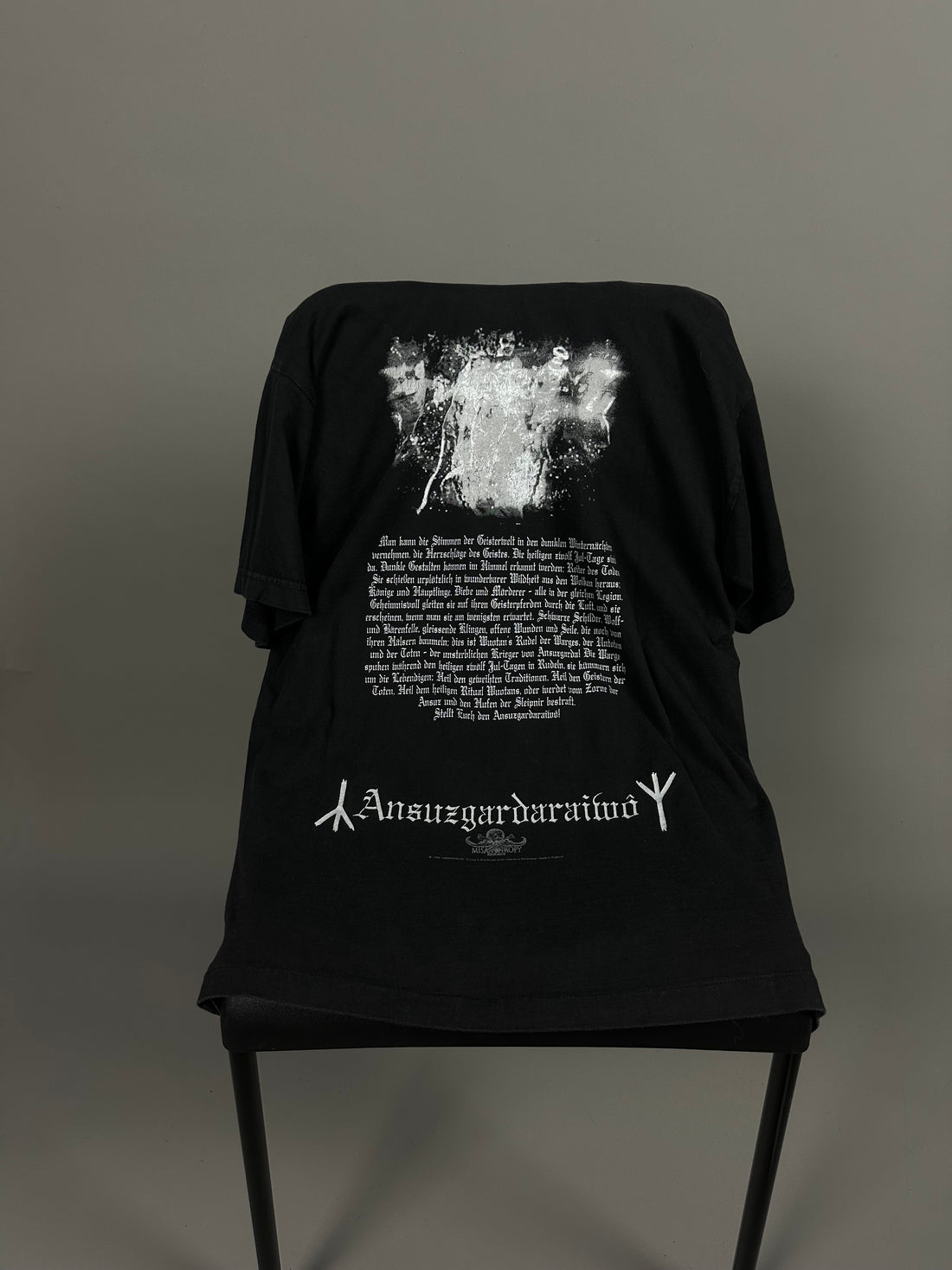 Vintage 1999 Burzum Hlidskjalf T-Shirt