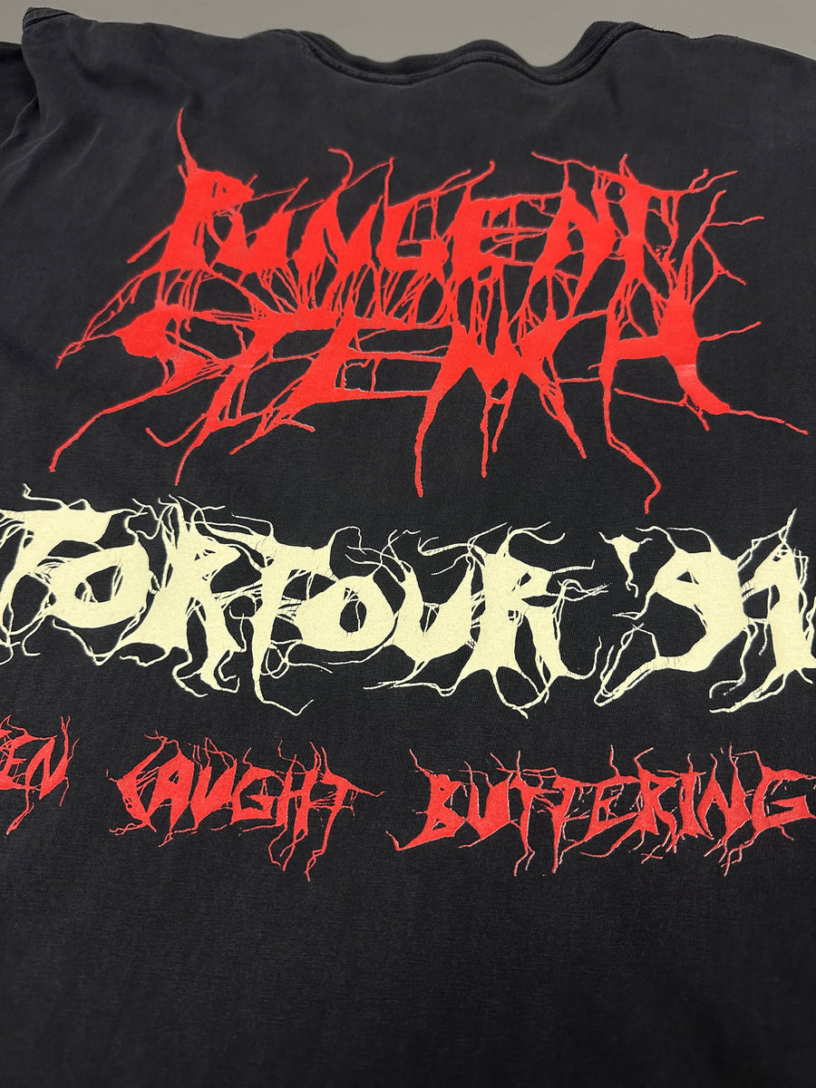 Pungent Stench 1991 Been Caught Buttering Vintage T-Shirt