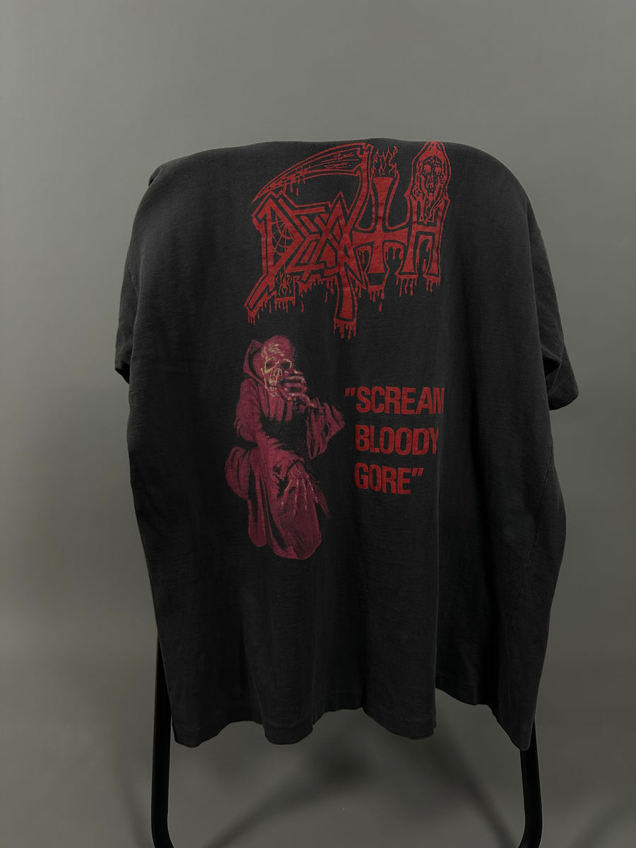 Vintage 1992 Death Scream Bloody Gore T-Shirt