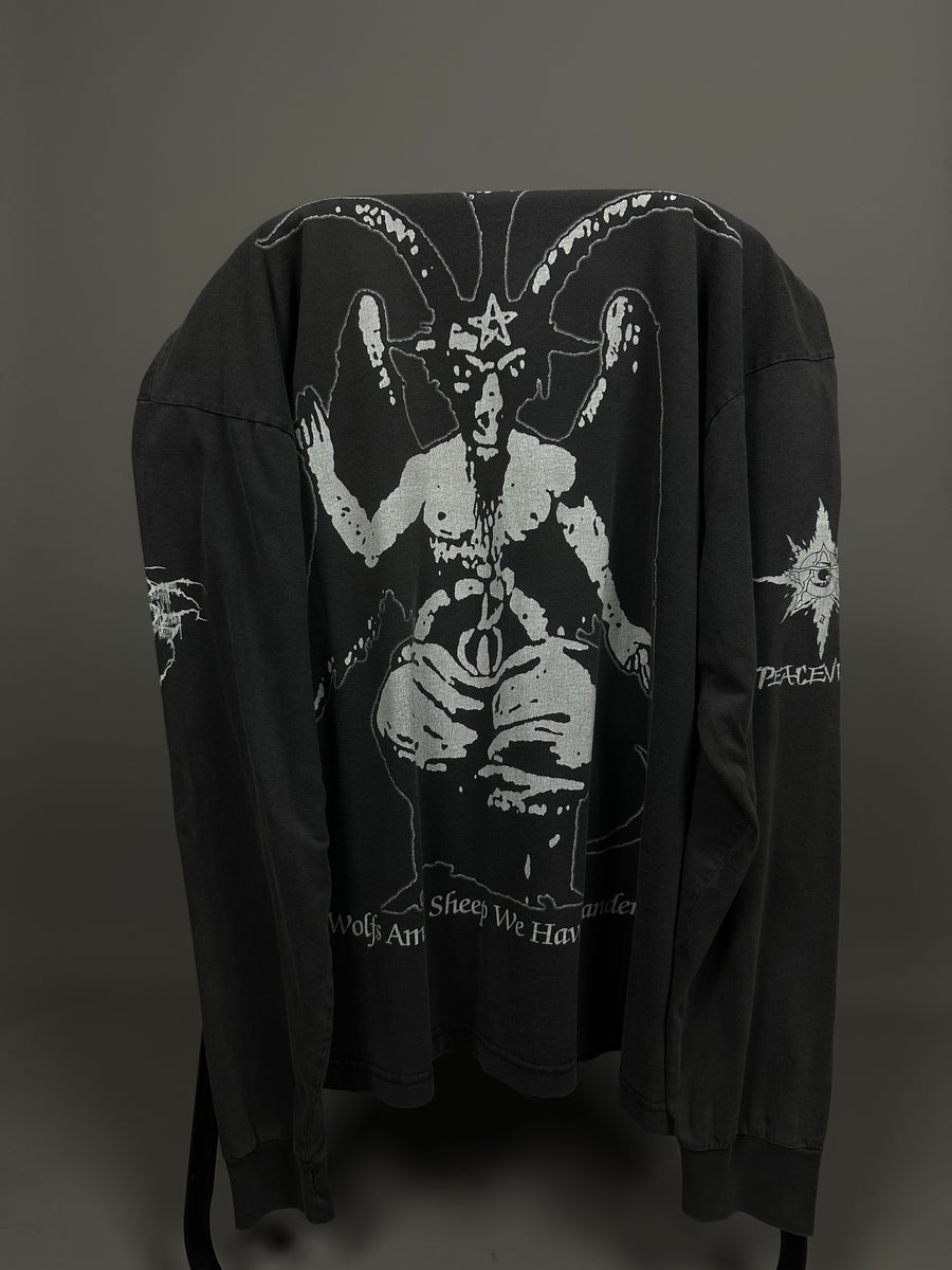 Vintage 1998 Darkthrone Wolfs Longsleeve