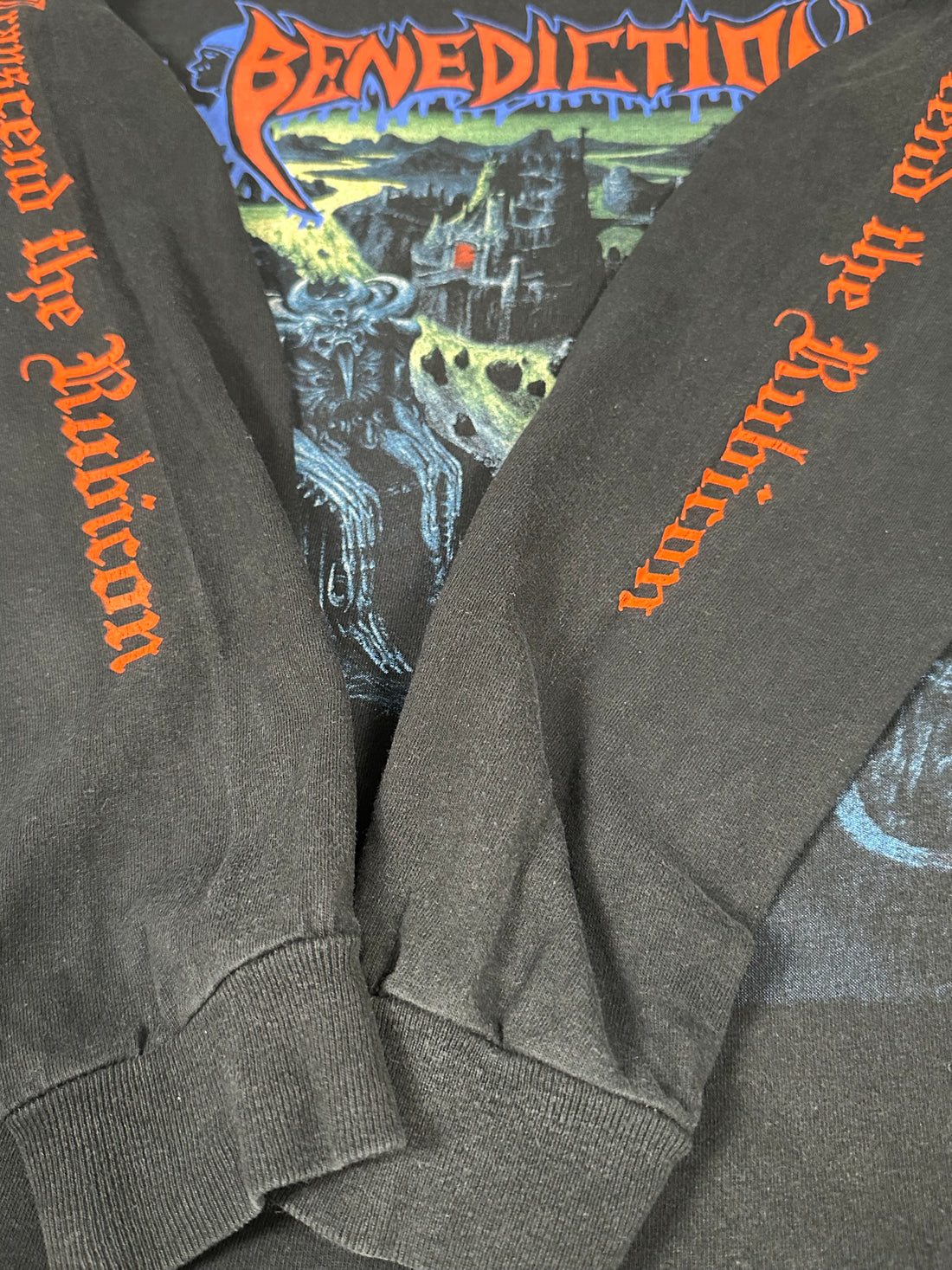 Vintage 1993 Benediction World Violation Longsleeve