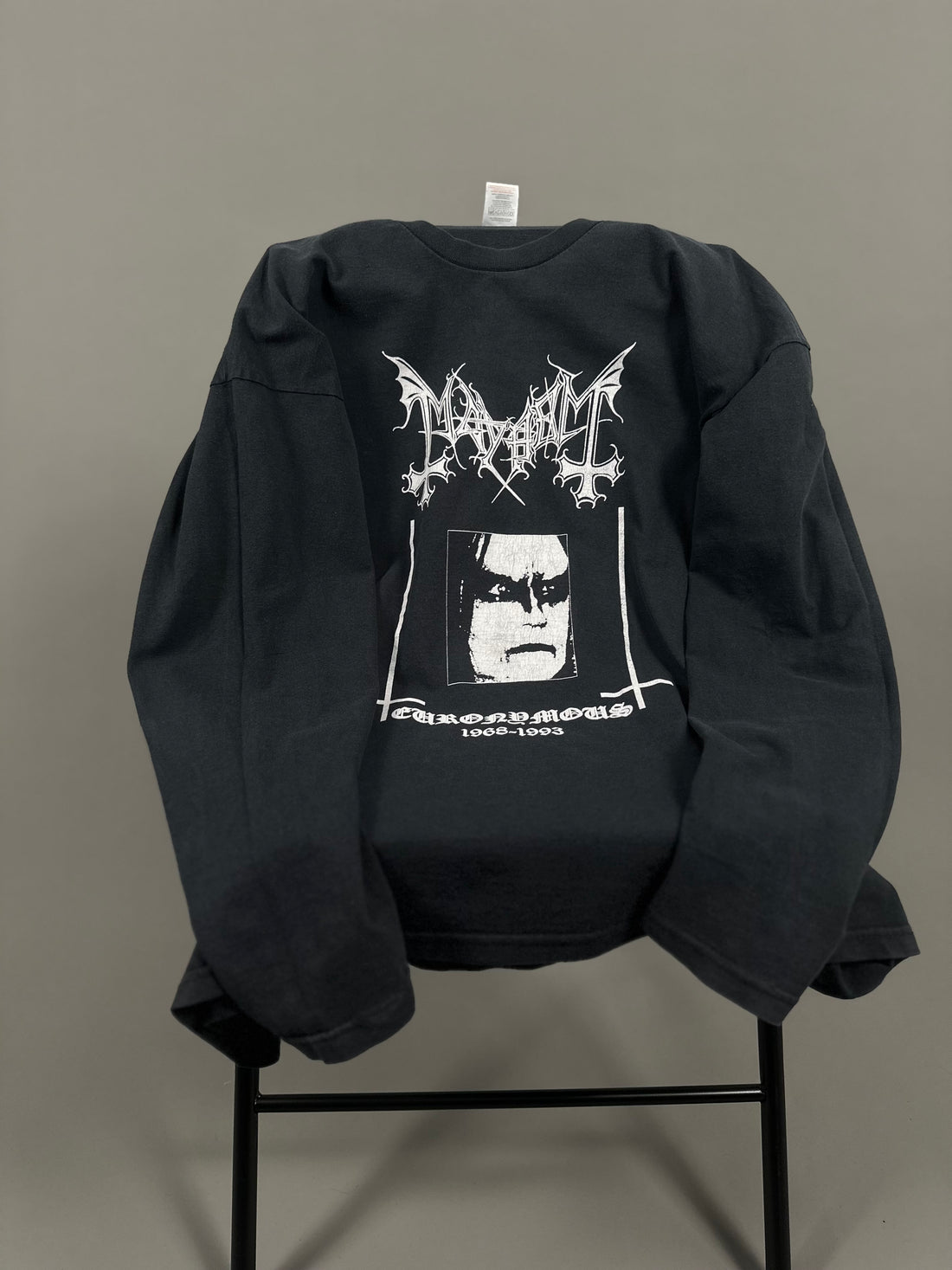 Vintage 2000s Mayhem Euronymous Tribute Longsleeve