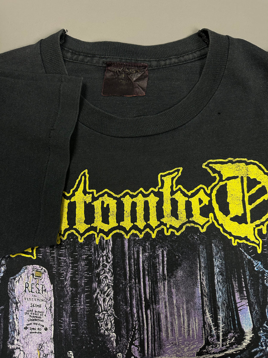 Entombed 1990 Left Hand Path Vintage T-Shirt