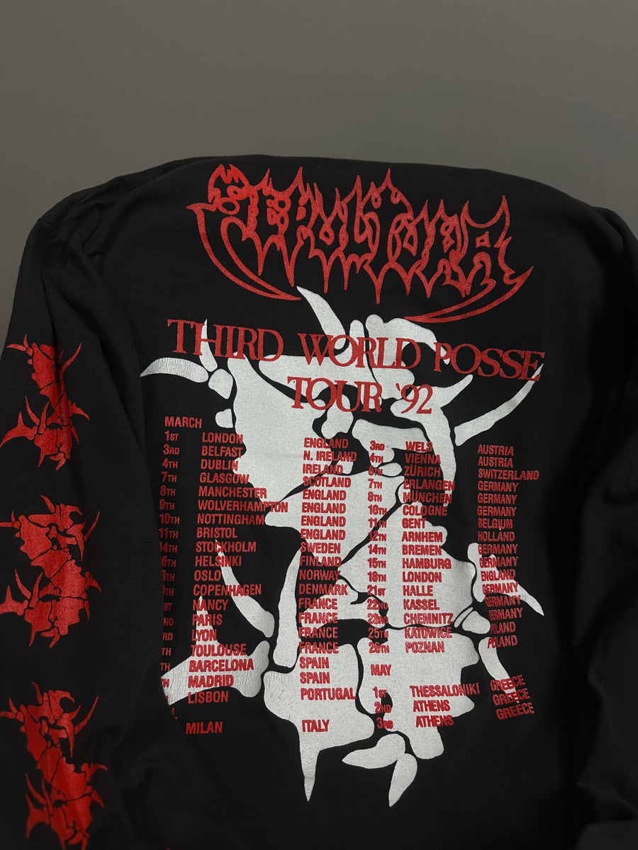 Vintage 1992 Sepultura Third World Posse Longsleeve