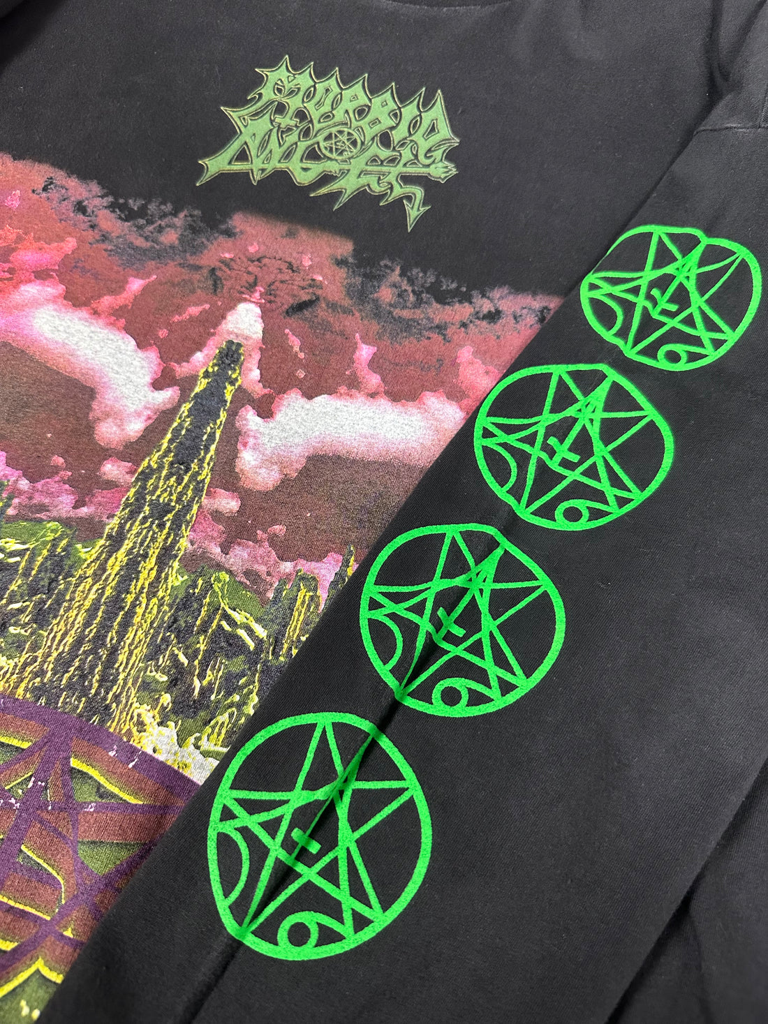Vintage 1995 Morbid Angel Domination Longsleeve