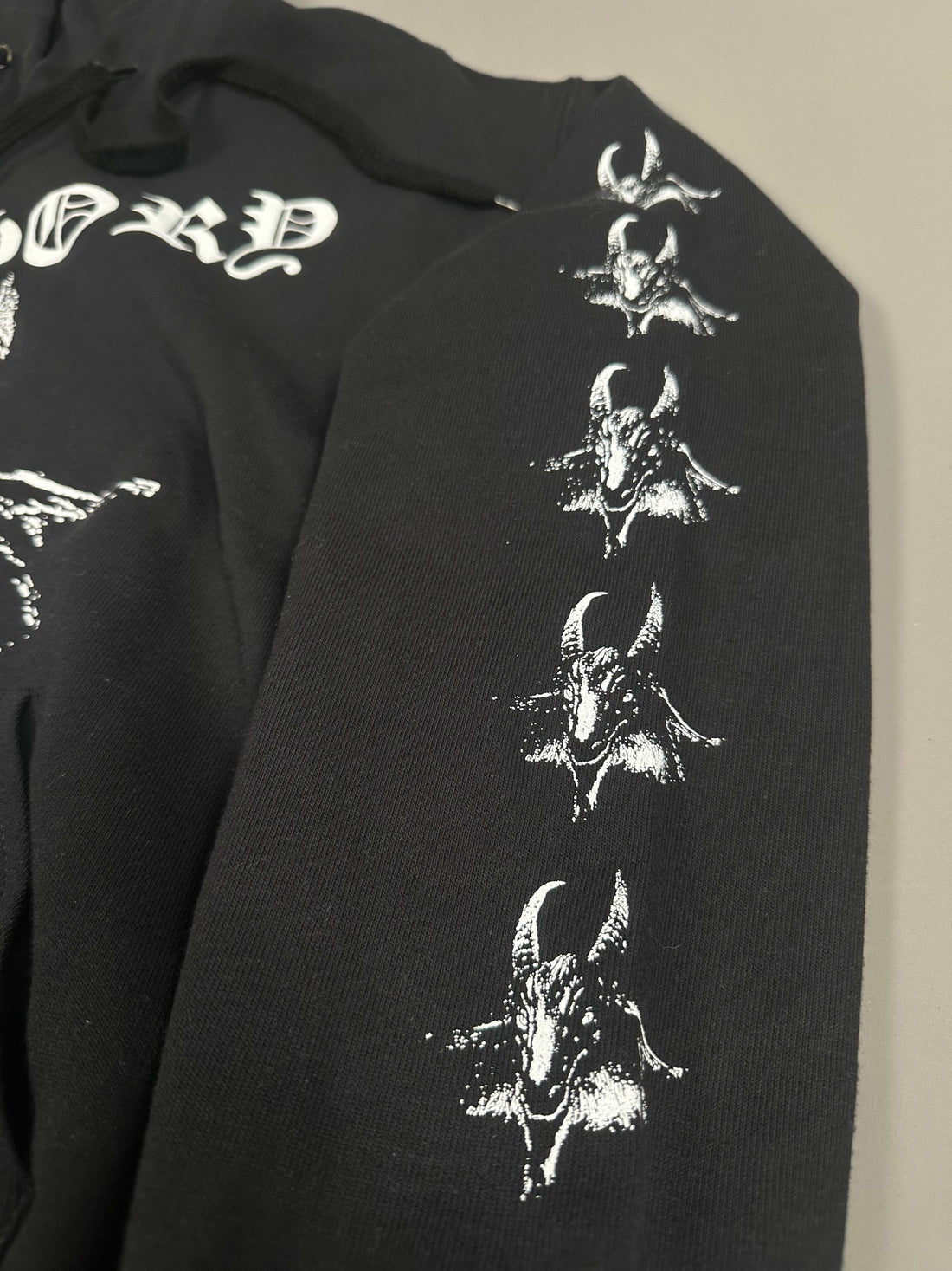 Bathory 2000s Logo Goat Sweatshirt