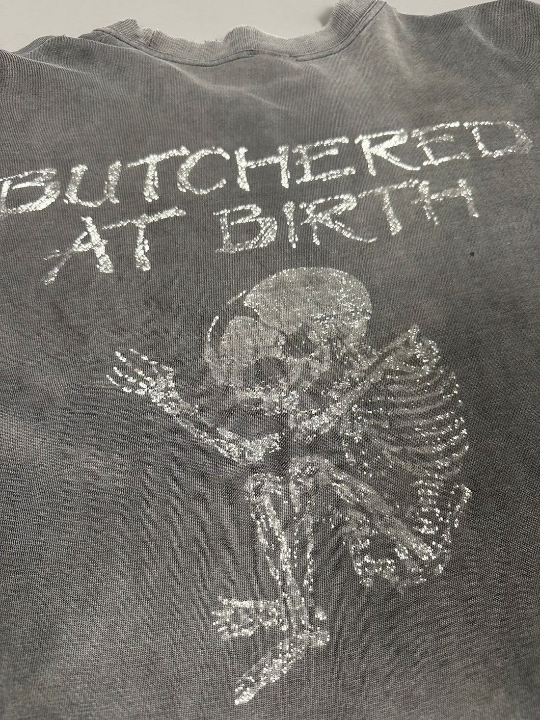 Vintage 1991 Cannibal Corpse Butchered At Birth T-Shirt