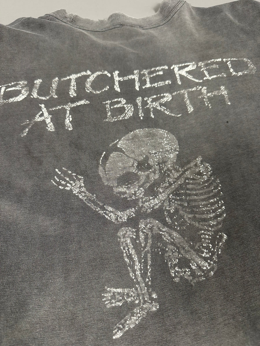 Vintage 1991 Cannibal Corpse Butchered At Birth T-Shirt