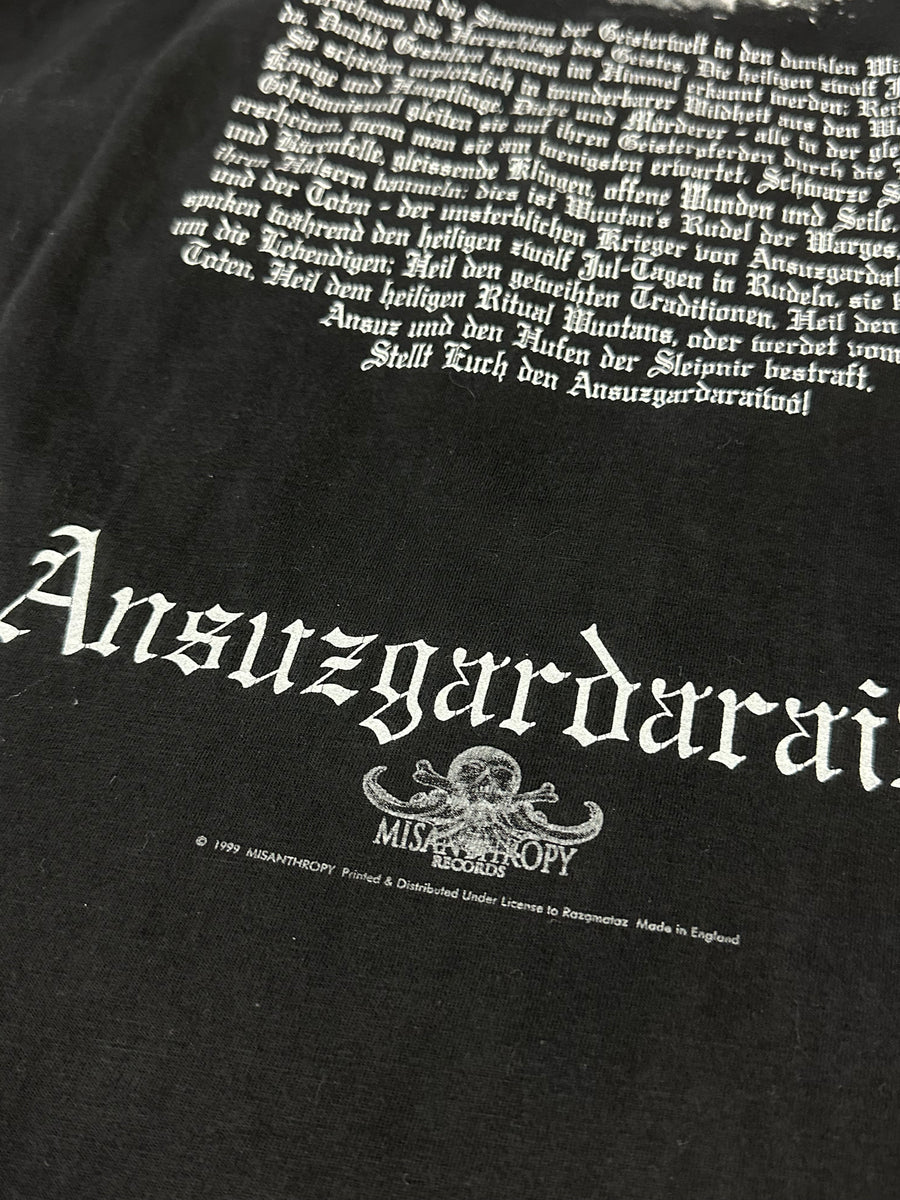 Vintage 1999 Burzum Hlidskjalf T-Shirt