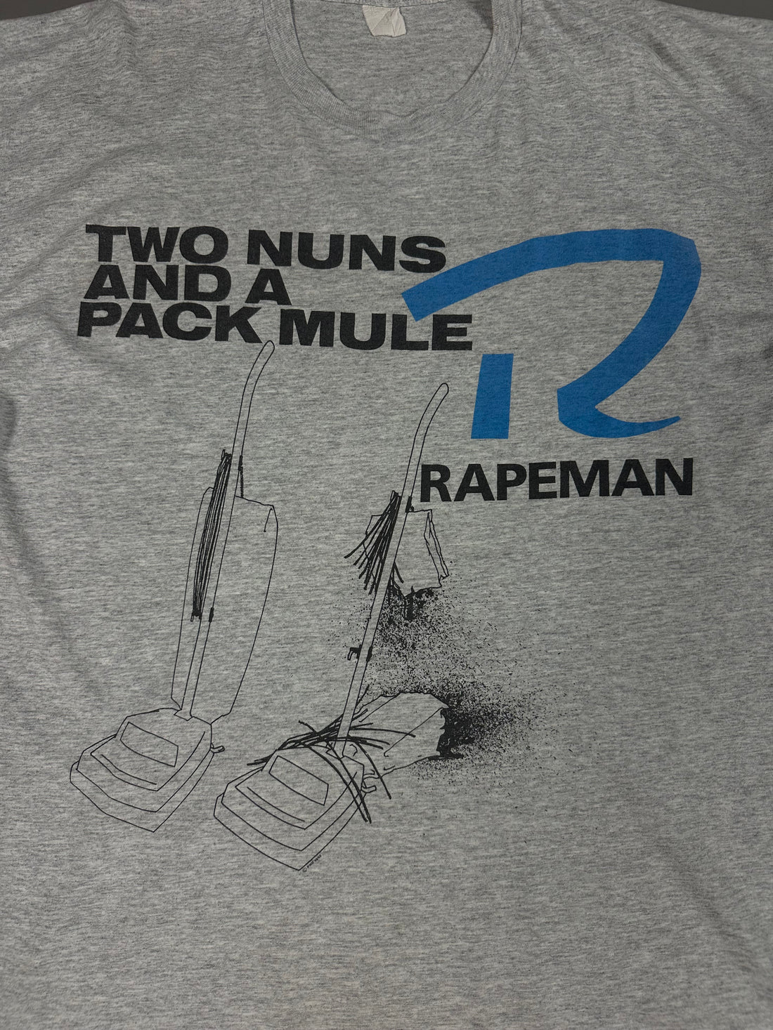 Rapeman 1988 Two Nuns And A Pack Mule Vintage T-Shirt