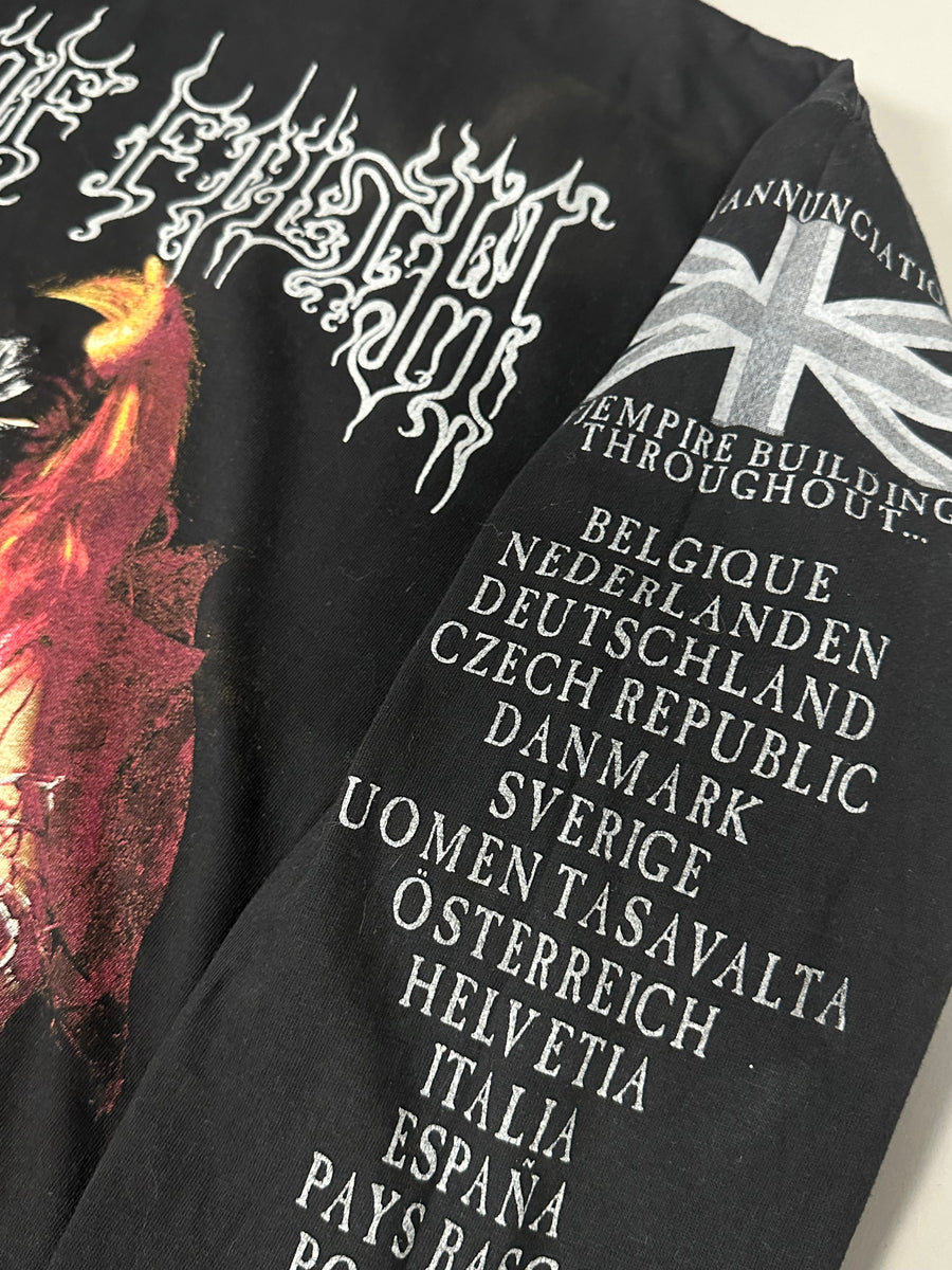 Vintage 1997 Cradle of Filth Ruin Of Europe Longsleeve