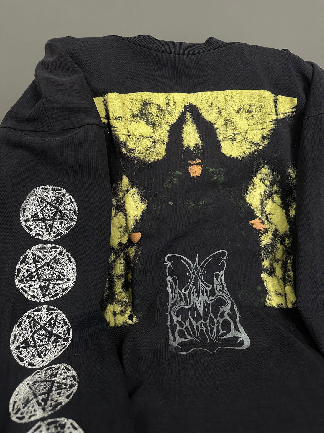 Vintage 1990s Dimmu Borgir Enthrone Darkness Triumphant Longsleeve