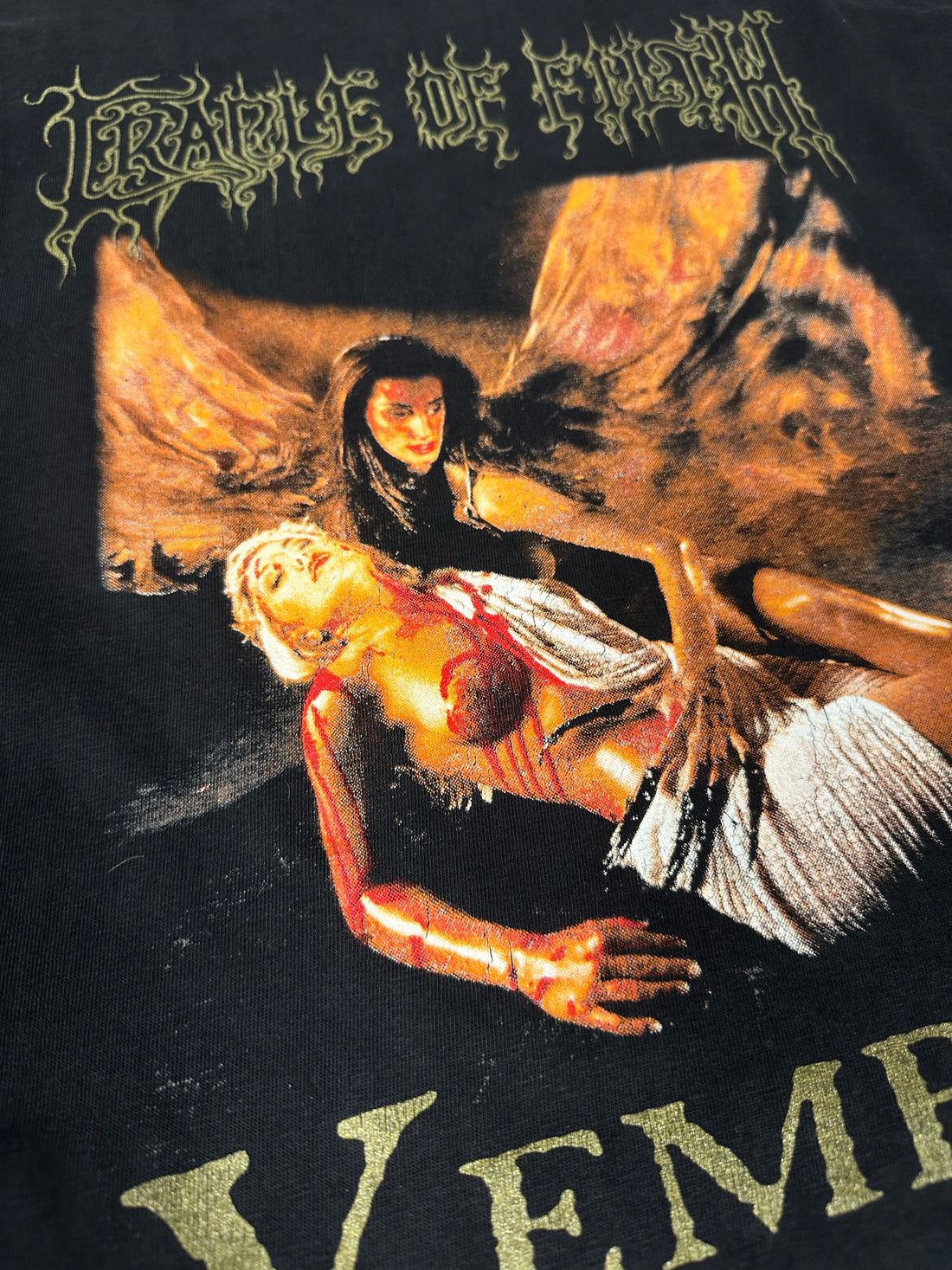 Vintage 1996 Cradle of Filth Vempire Longsleeve