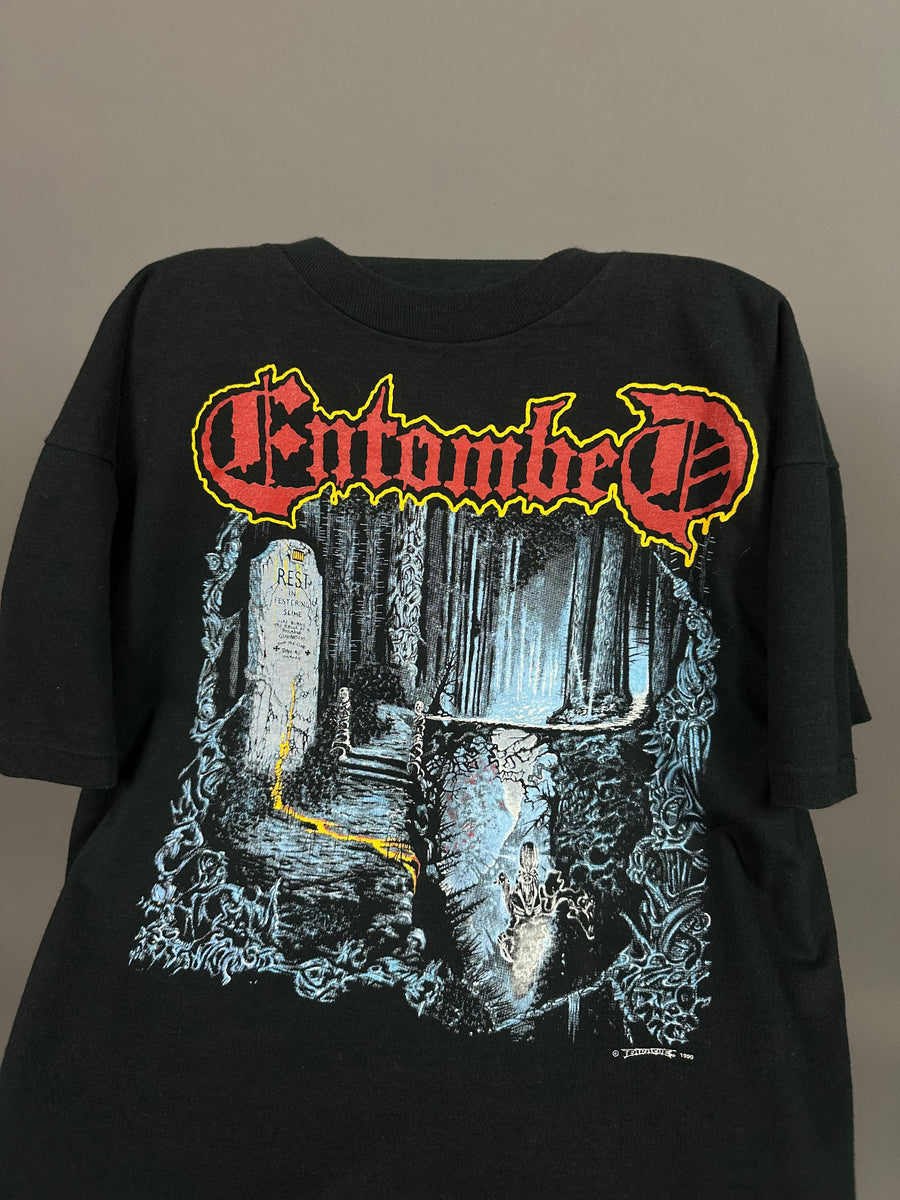 Vintage 1991 Entombed US Tour T-Shirt