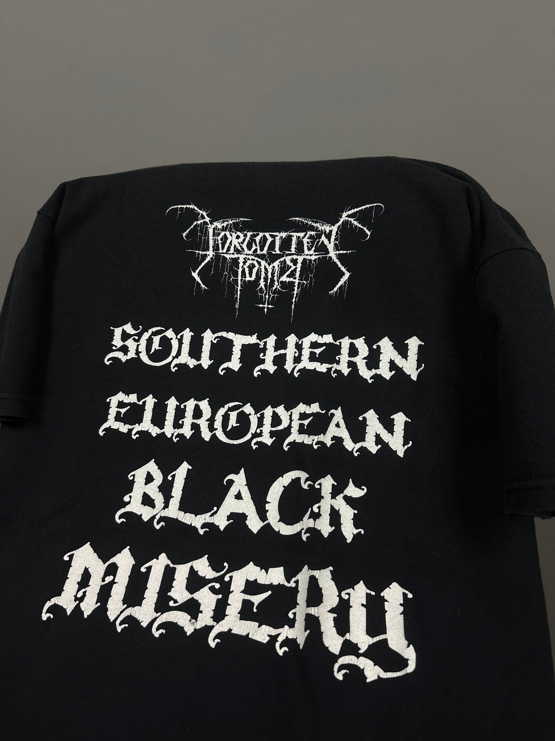 Forgotten Tomb 2000s European Black Metal Vintage T-Shirt
