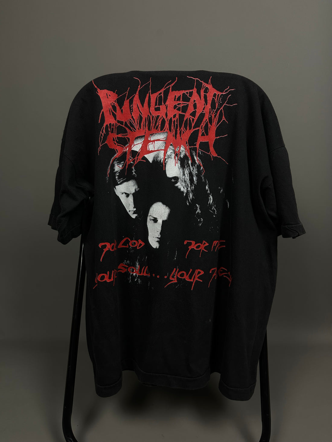 Vintage 1990 Pungent Stench For God Your Soul T-Shirt