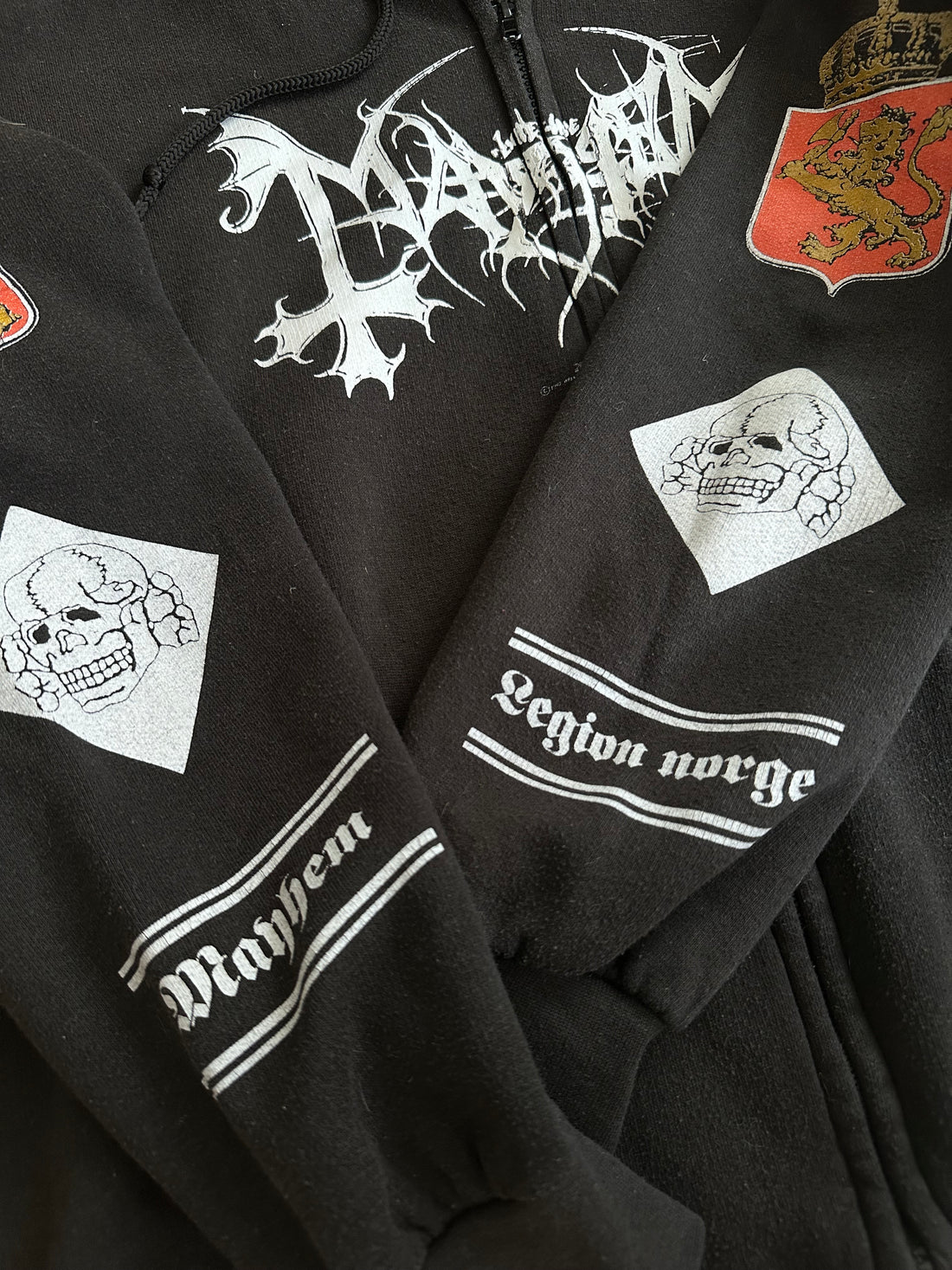 Vintage 1997 Mayhem Norge Sweatshirt