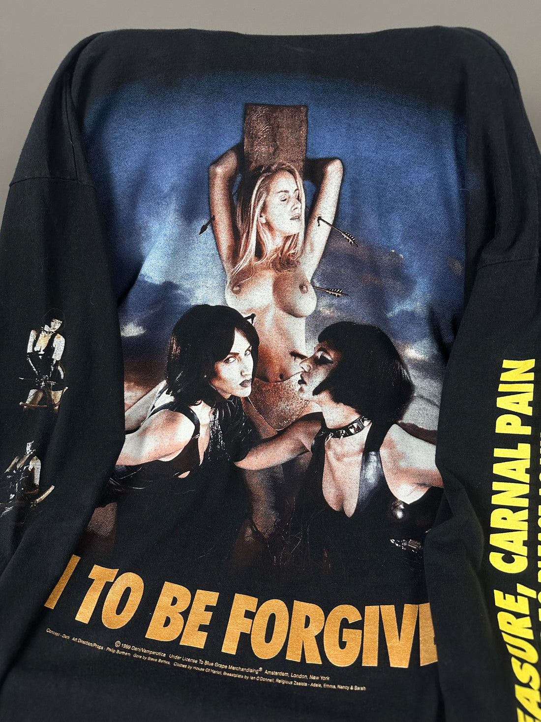 Vintage 1998 Cradle of Filth Sin To Be Forgiven Longsleeve