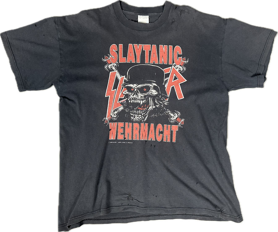 Vintage 1990 Slayer Wehrmacht T-Shirt