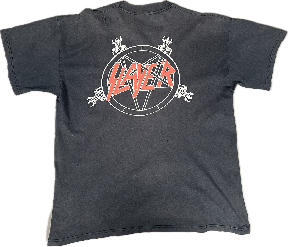 Vintage 1990 Slayer Wehrmacht T-Shirt