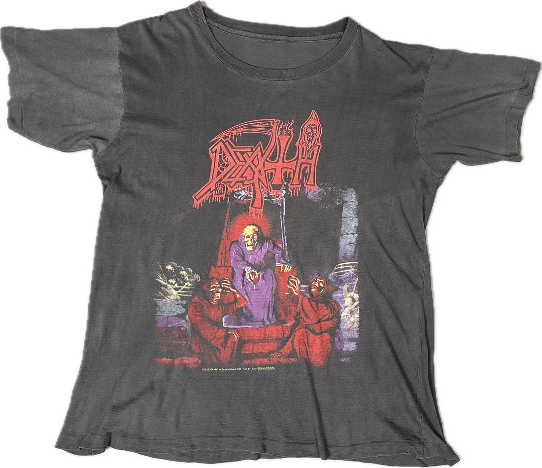Vintage 1992 Death Scream Bloody Gore T-Shirt