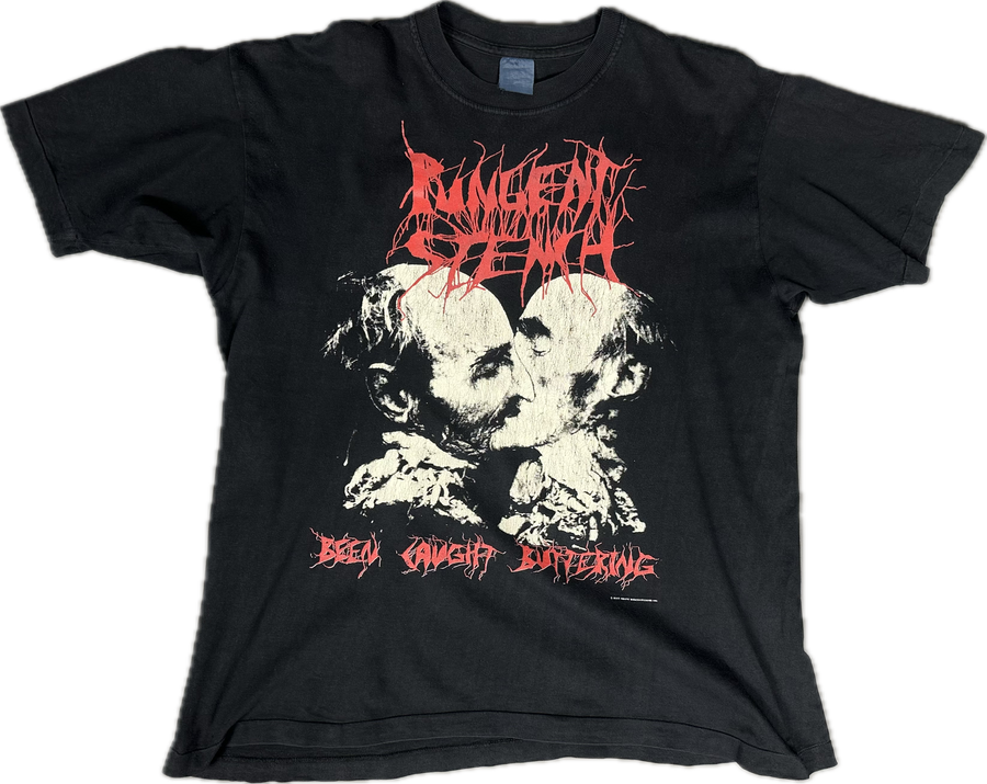 Vintage 1992 Pungent Stench Been Caught Buttering T-Shirt