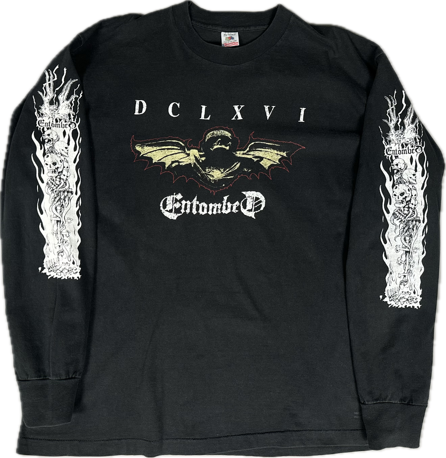 Vintage 1994 Entombed US Tour Longsleeve