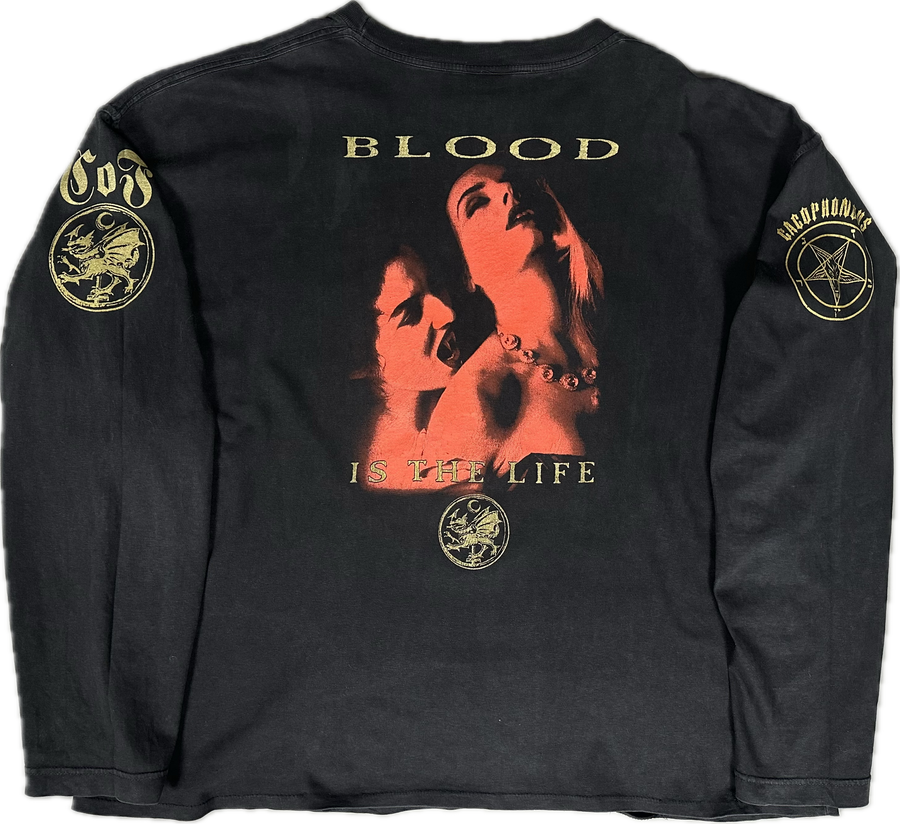 Vintage 1996 Cradle of Filth Vempire Longsleeve