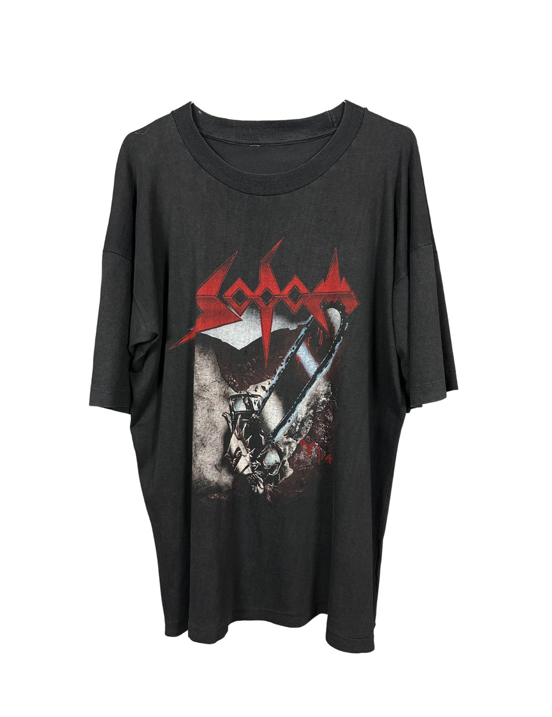 Sodom 1990 The Saw Is The Law Vintage T-Shirt