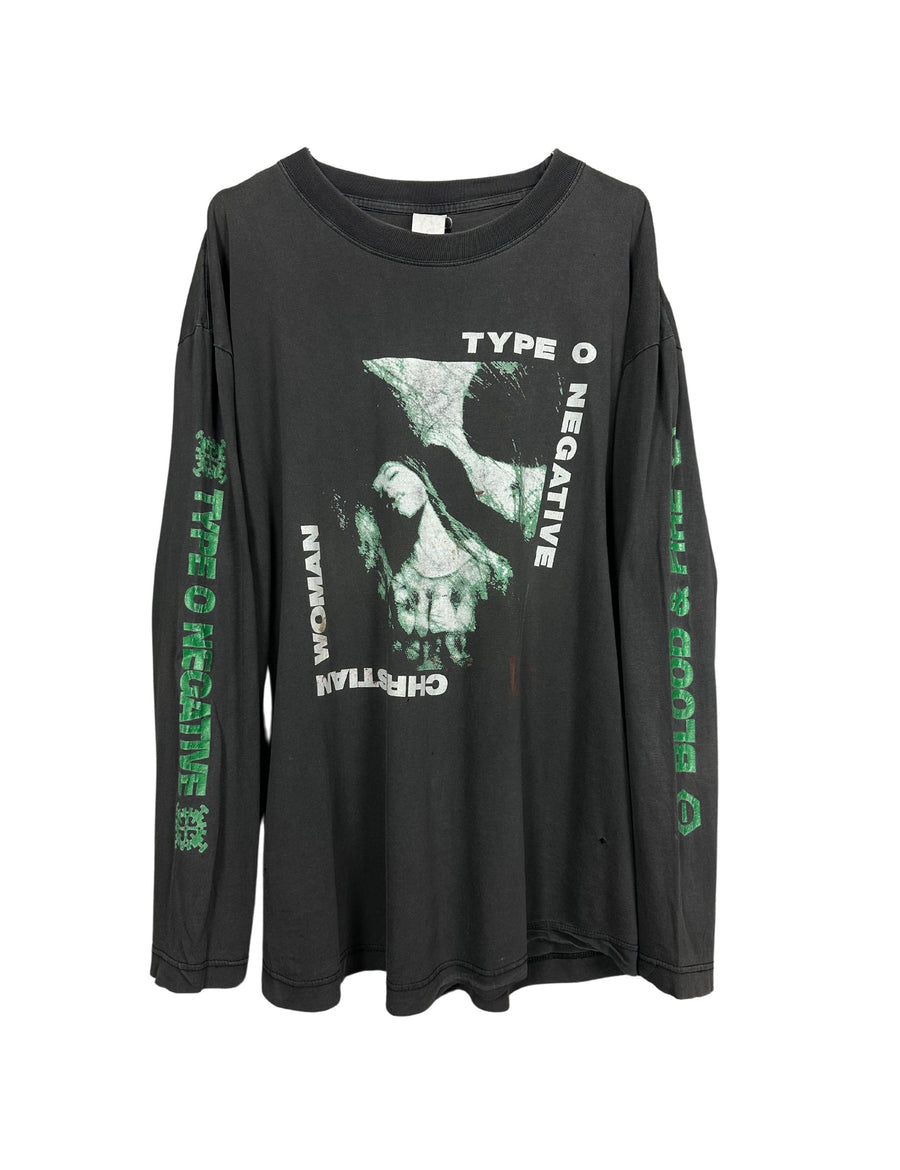 Type O Negative 1994 Christian Woman Vintage Longsleeve