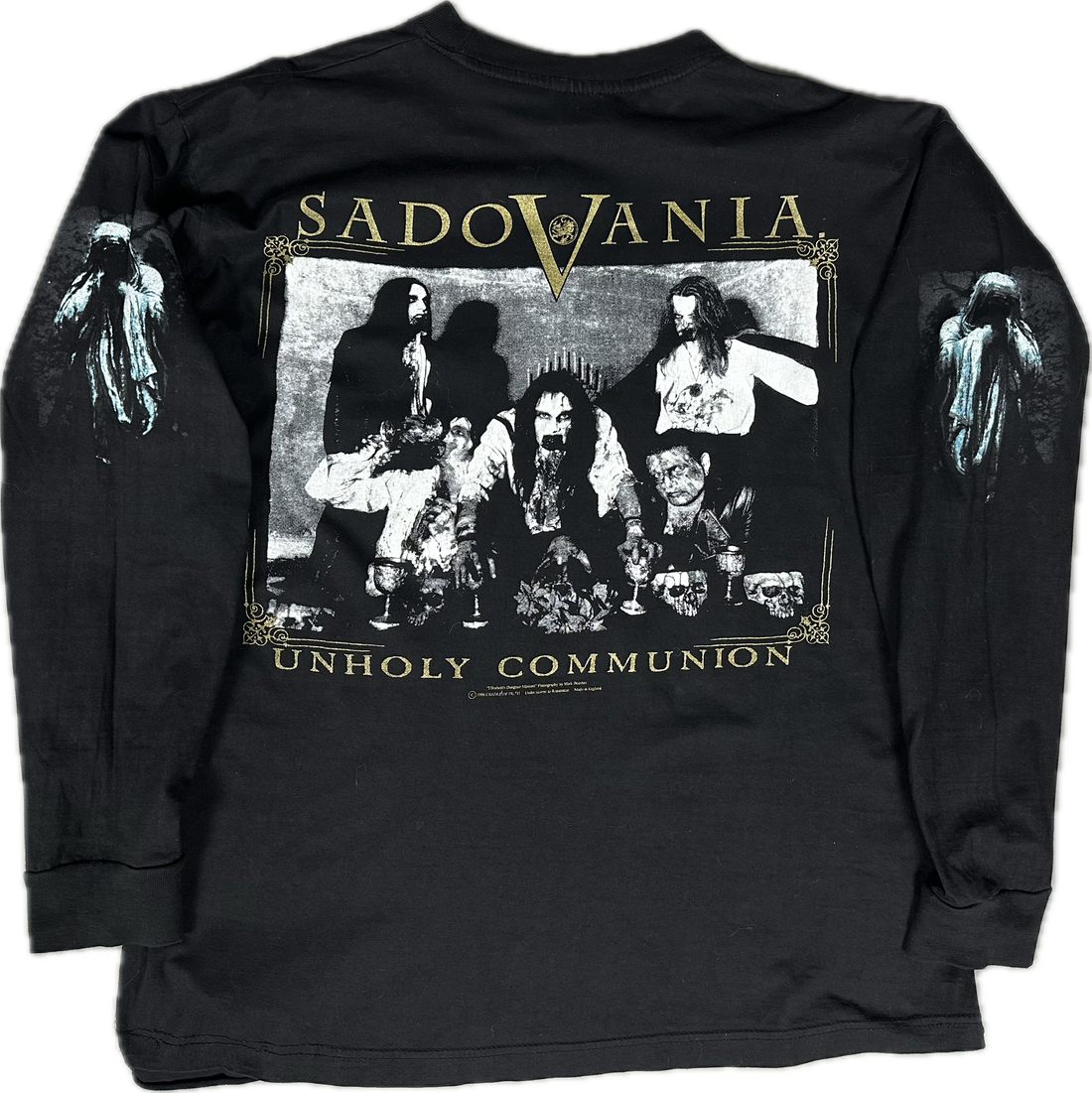 Vintage 1996 Cradle of Filth Portrait Of The Dead Countess Longsleeve