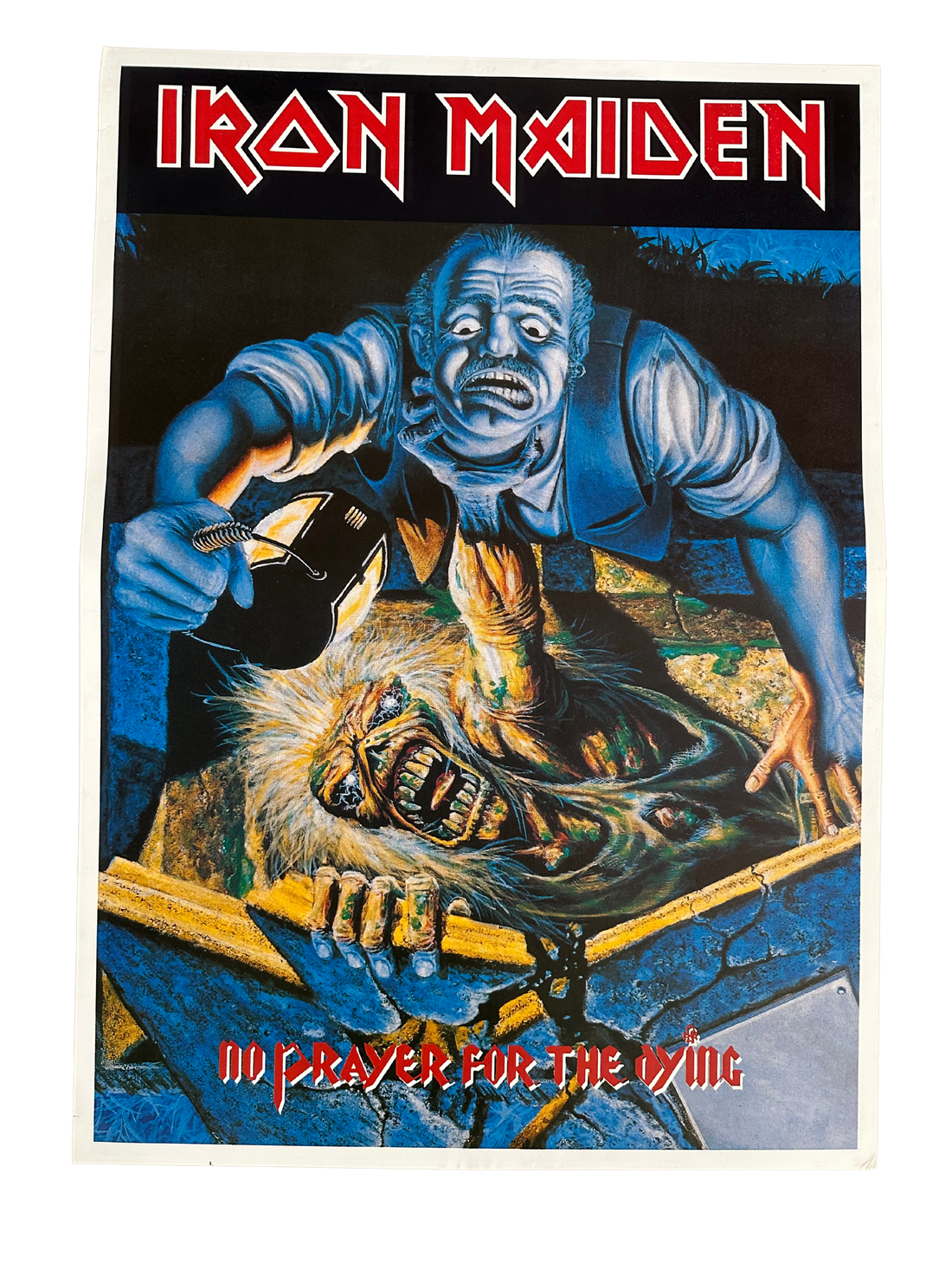 Vintage 1990s Iron Maiden Poster