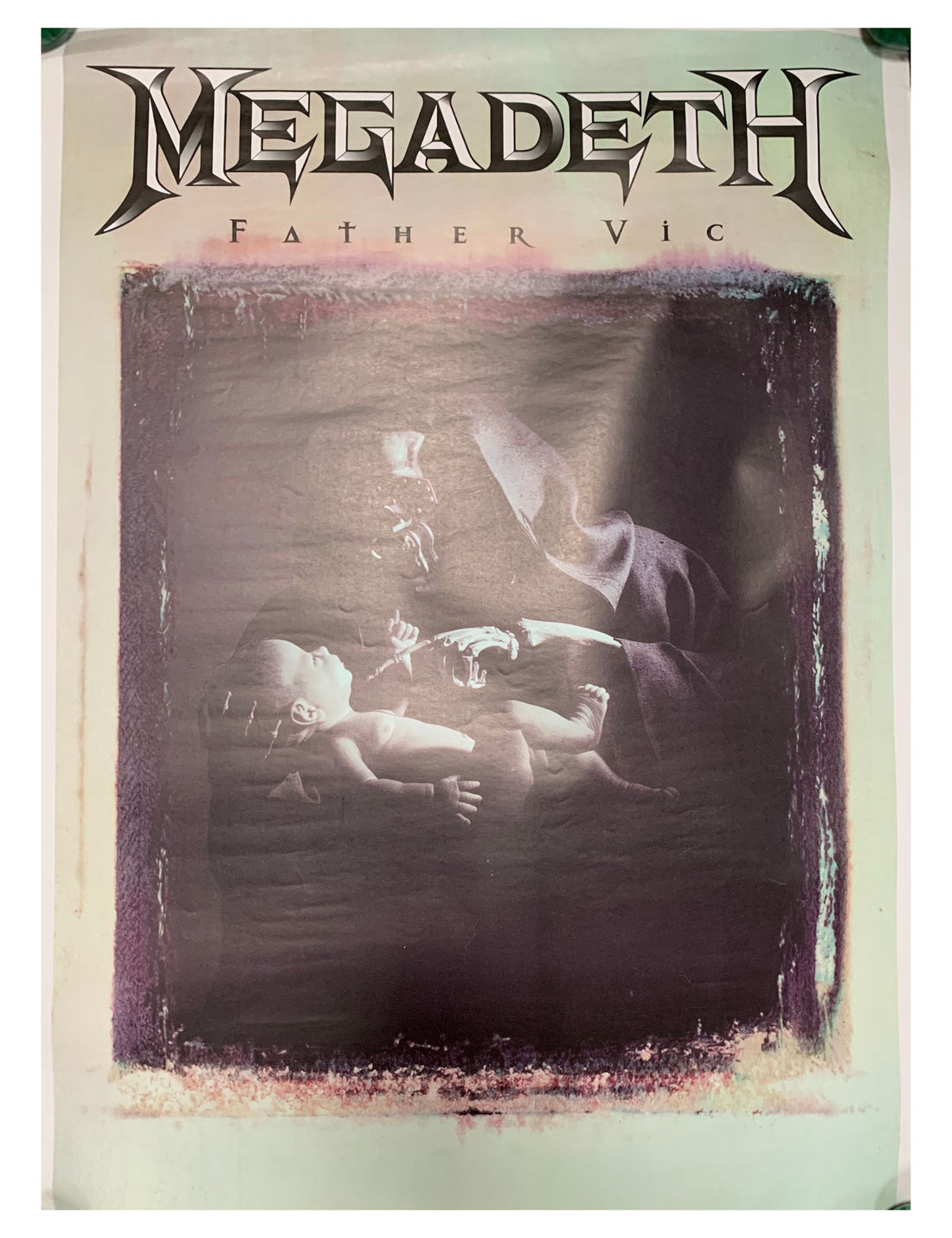 Megadeth 1995 Father Vic Music Poster