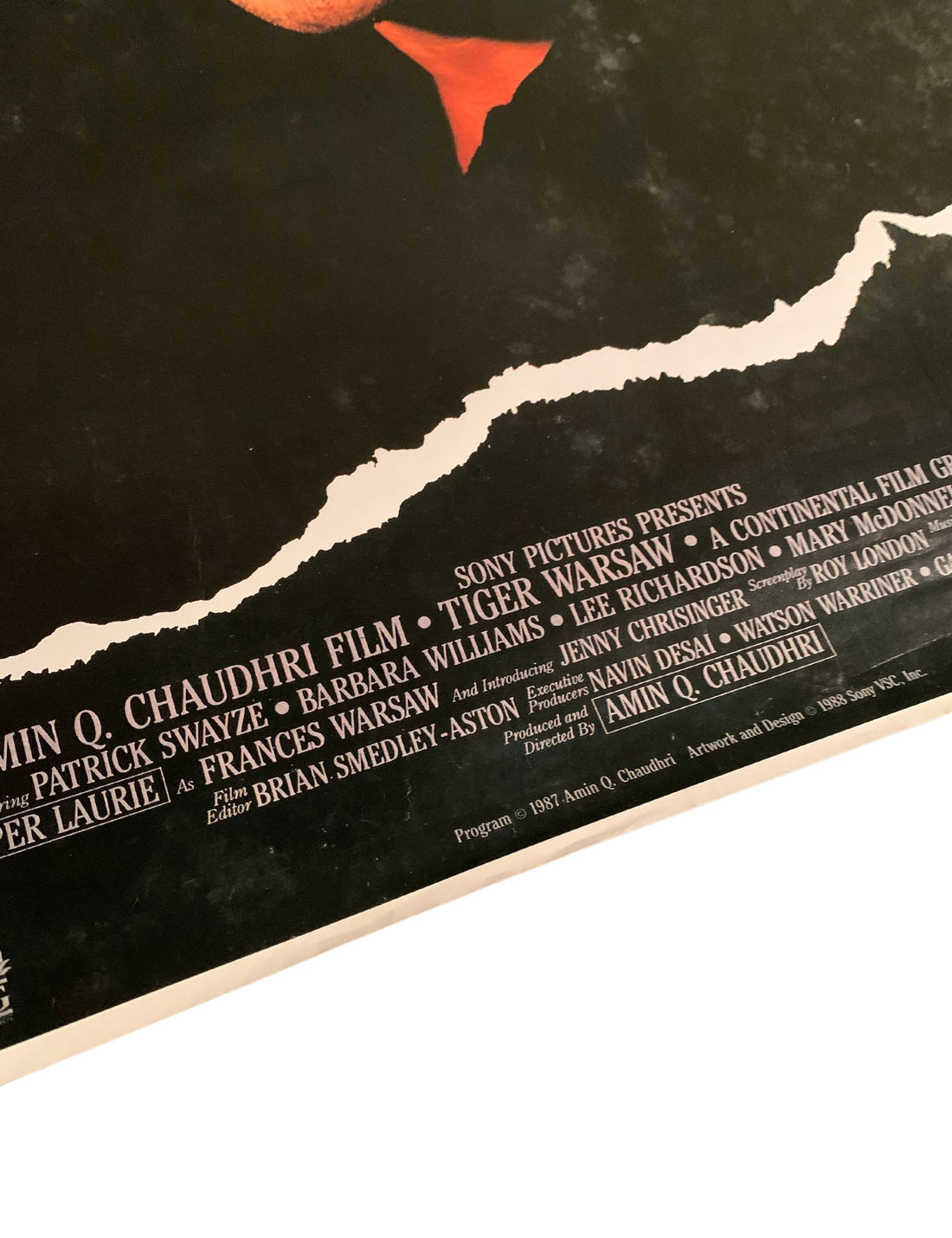 Tiger Warsaw 1988 Vintage Movie Poster