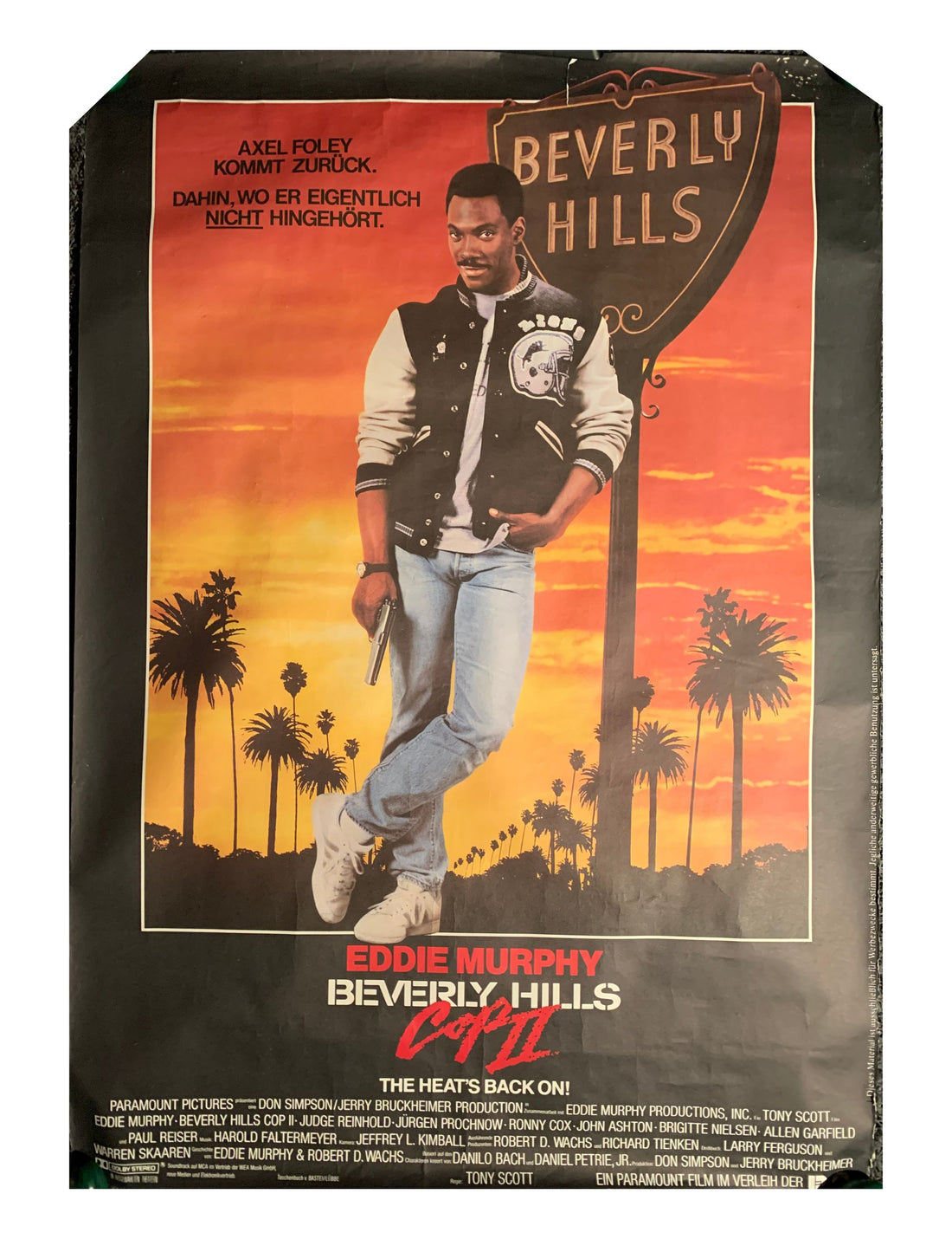 Beverly Hills Cop 1987 Movie Poster
