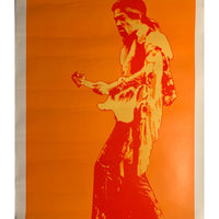 Jimi Hendrix 1987 Vintage Music Poster