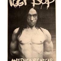 Iggy Pop 90s Vintage Music Poster