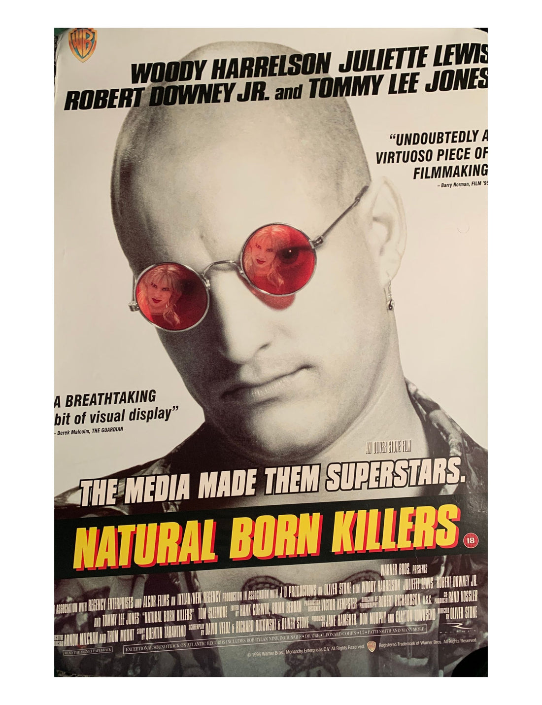 Natural Born Killers 1994 Movie Poster