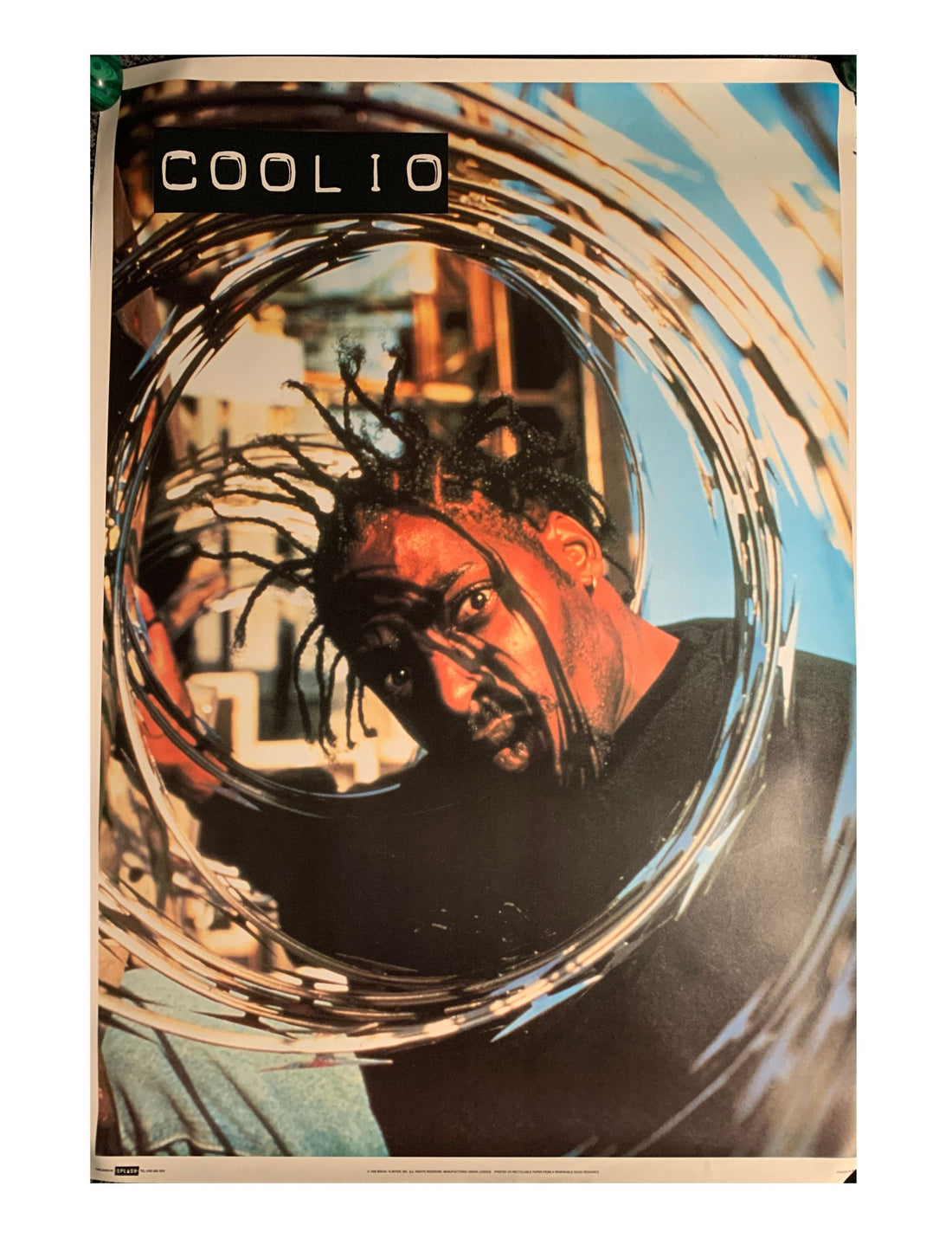 Coolio 1995 Hip Hop Vintage Poster