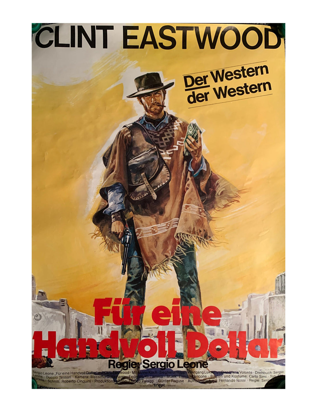 Clint Eastwood German Movie Poster