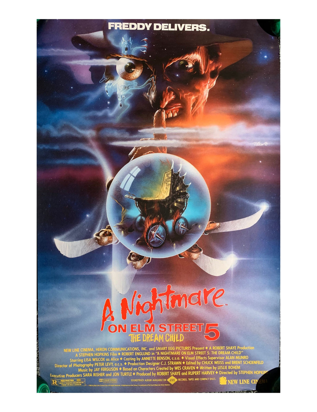 Nightmare On Elm Street 00s Movie Poster