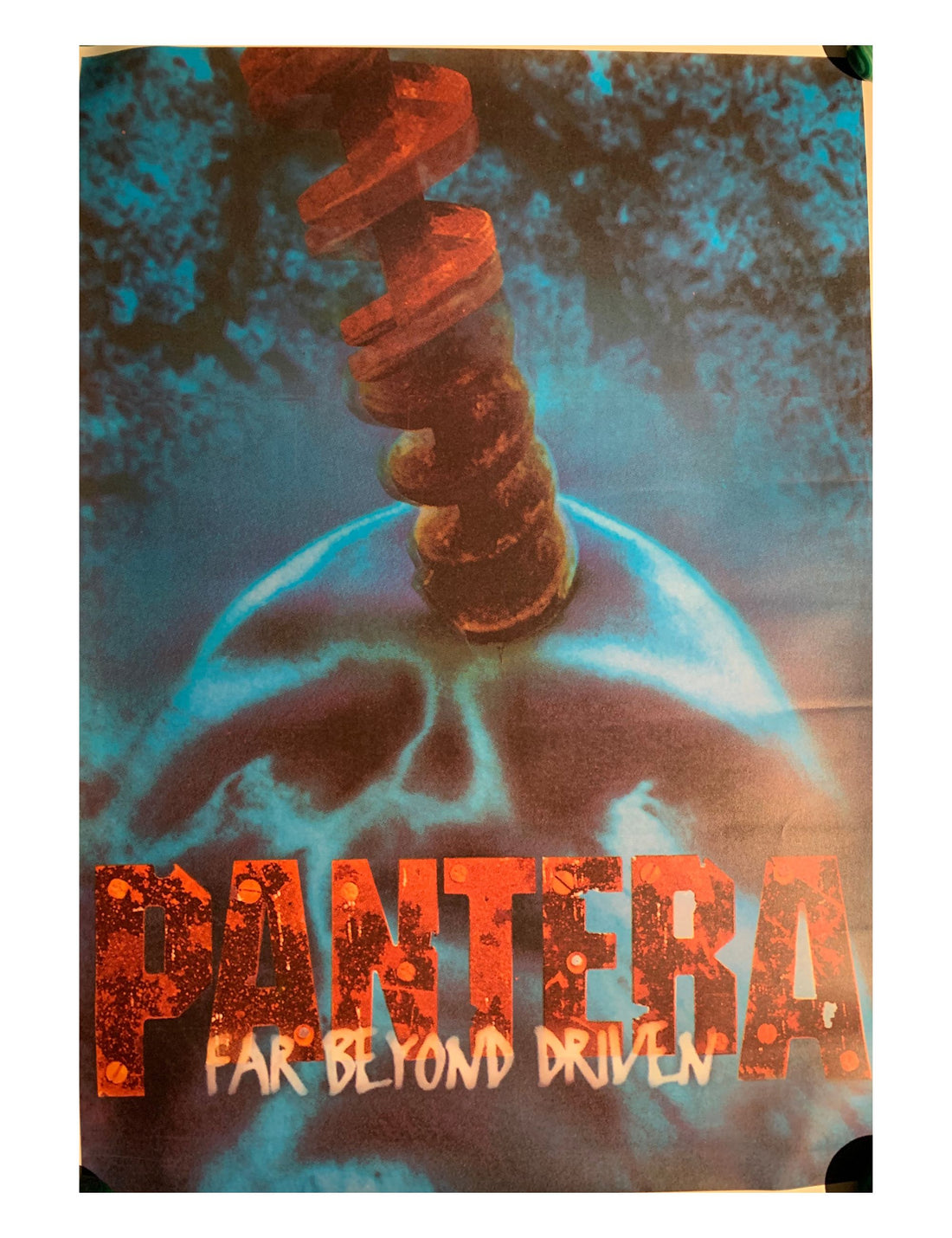 Pantera 90s Far Beyond Driven Music Poster