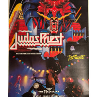 Judas Priest 90s Vintage Music Poster