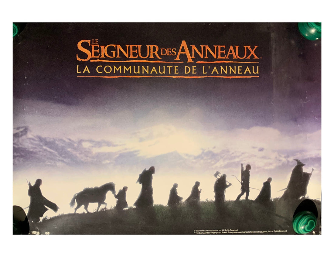 Lord Of The Rings 2002 French Movie Poster