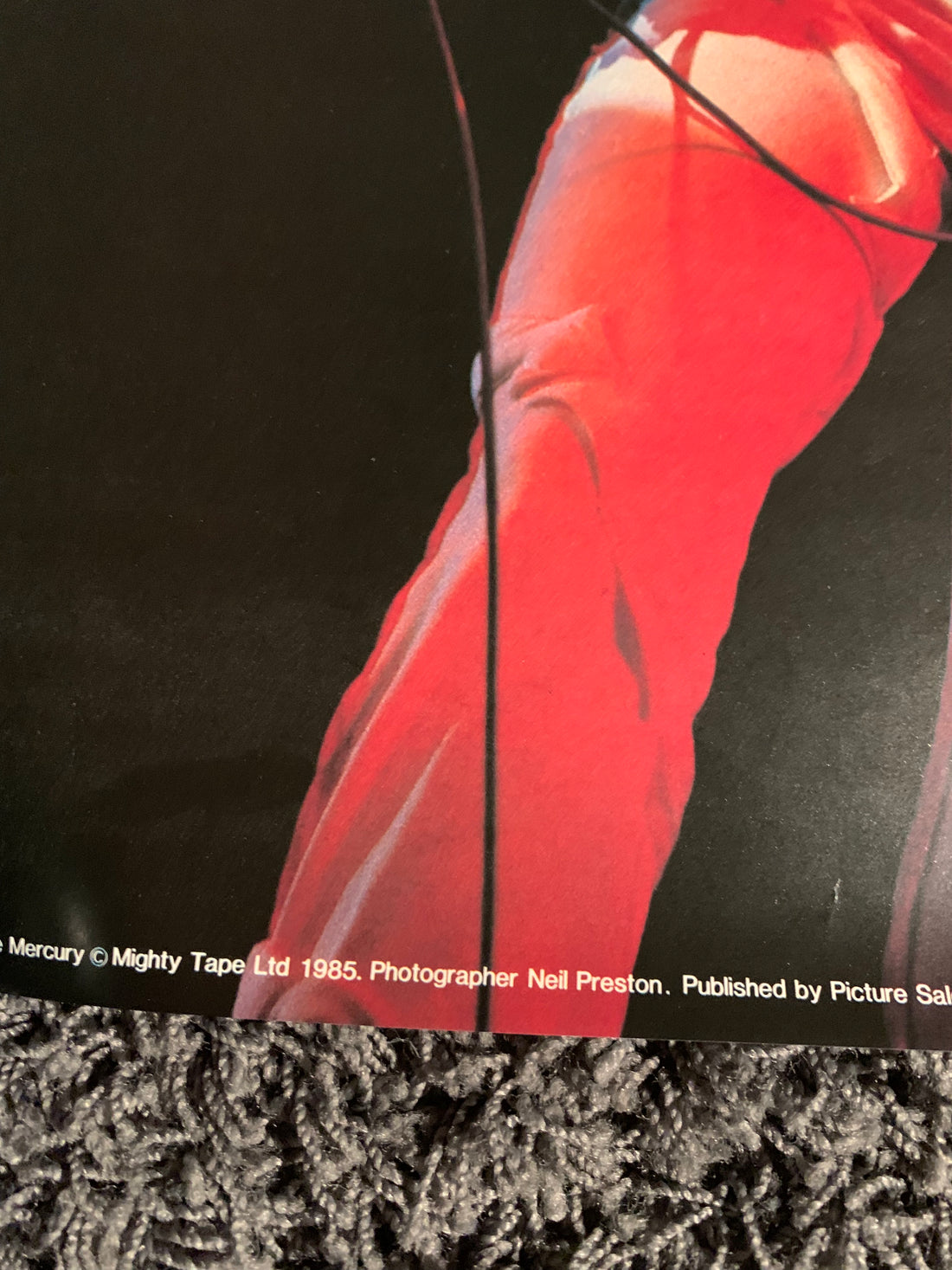 Freddy Mercury 90s Music Poster